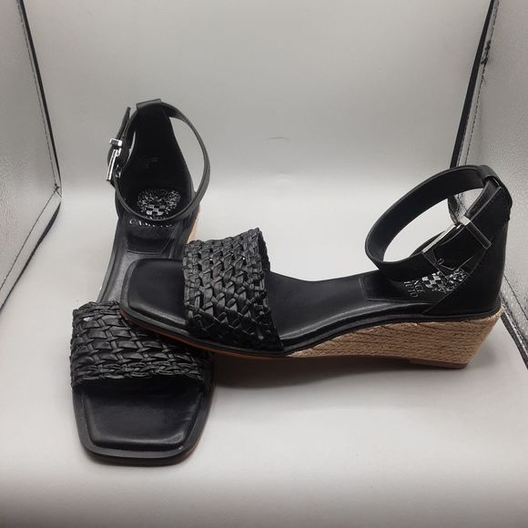 Vince Camuto Bretandi Sandals Women's 7.5 M Black - Picture 2 of 10